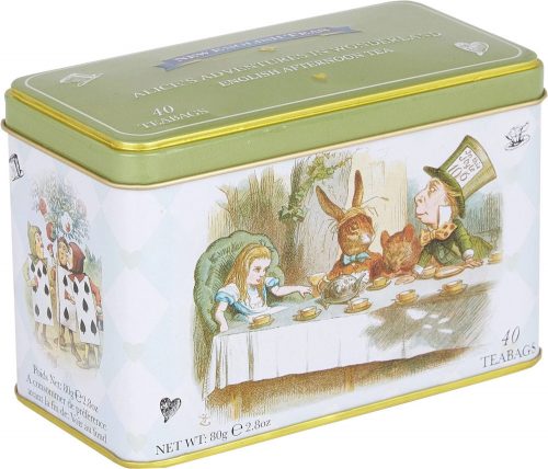 New English Teas "Alice Csodaországban" Angol délutáni tea Fémdobozban 80g